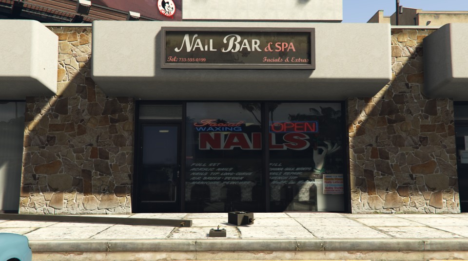 Nail Bar & Spa - Grand Theft Auto V(グランドセフトオート5)GTA5攻略